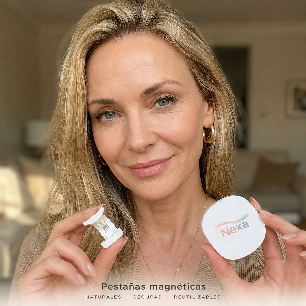 Pestañas Magnéticas 3D Nexa™ – Tu Mirada Perfecta en Segundos ✨👁️