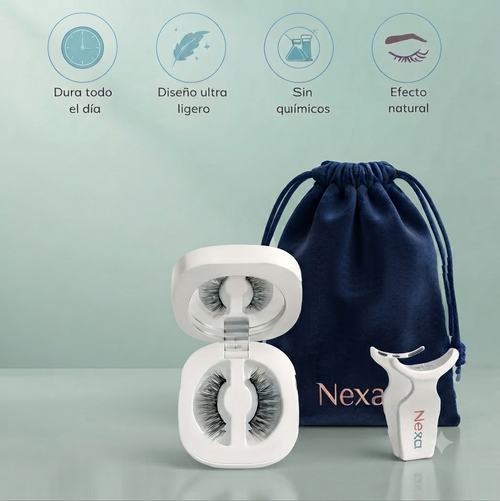Pestañas Magnéticas 3D Nexa™ – Tu Mirada Perfecta en Segundos ✨👁️