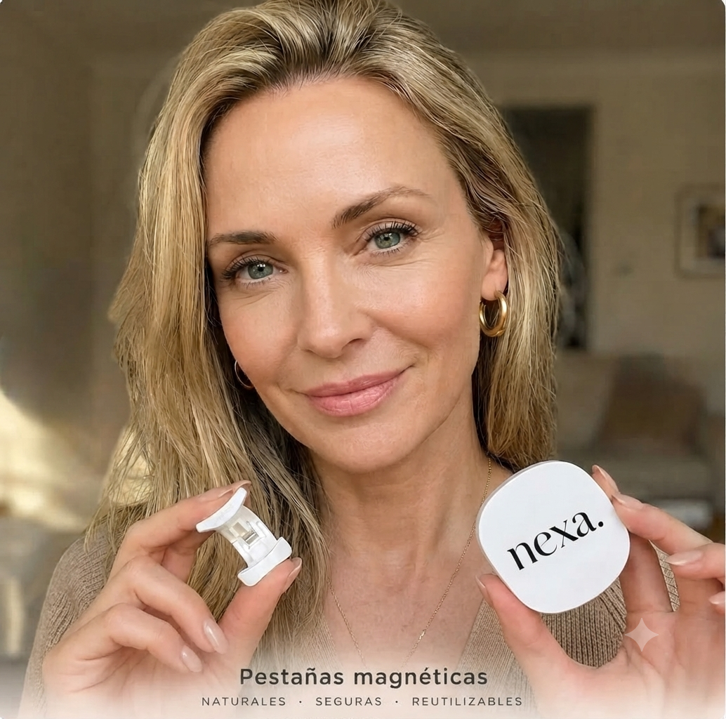 Pestañas Magnéticas 3D Nexa™ – Tu Mirada Perfecta en Segundos ✨👁️