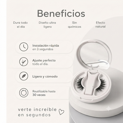 Pestañas Magnéticas 3D Nexa™ – Tu Mirada Perfecta en Segundos ✨👁️