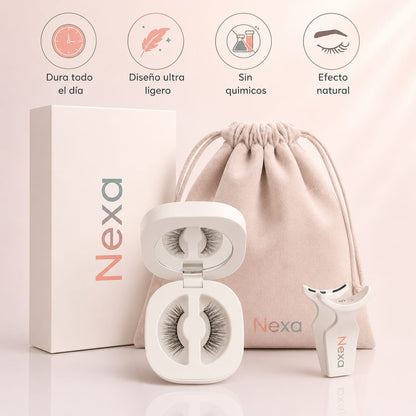 Pestañas Magnéticas 3D Nexa™ – Tu Mirada Perfecta en Segundos ✨👁️